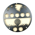 thumbnail image 5 of funtasica Golf Ball Display Case Golf Ball Holder Display Sturdy Simple Iron Artwork Ornament Collectible Metal Silhouette Wall Mounted, 5 of 8