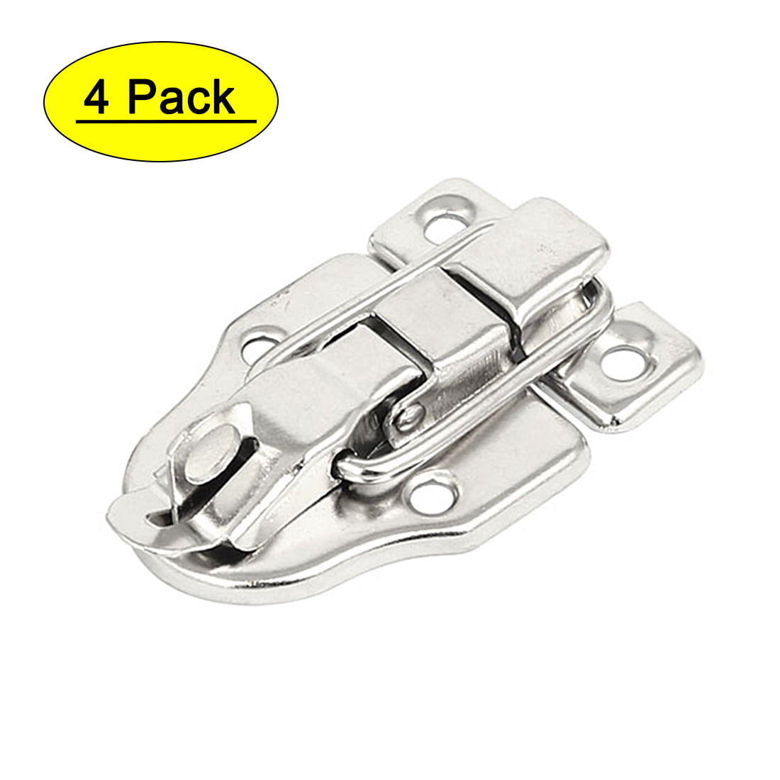 10 Piece Uxcell Cabinet Case Box Spring Loaded Toggle Latch Hasp 1