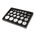 thumbnail image 3 of 25x Matrices de prensa para parte trasera de reloj Matrices de prensa para reloj de aleación de aluminio con orificio de 5 mm Herramientas para, 3 of 9