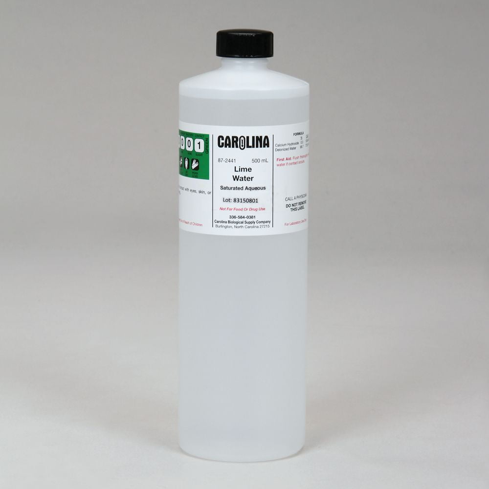 Lime Water, Laboratory Grade, 500 Ml