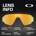 thumbnail image 4 of Oakley OO9237 BXTR RECTANGLE Shaped Non-Polarized Sunglassess for Men - Includes Official Eyewear Kit - Matte Black Frame with Prizm 24K Lens, 4 of 7