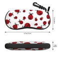 thumbnail image 3 of Zufioo Fly Flying Ladybug Print Sunglasses Case Tactical Zipper Sunglasses Carrying Case for Men Women, 3 of 6
