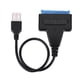 thumbnail image 3 of Cable convertidor USB 2.0 a SATA Plug and Play 22 pines para HDD SSD 2,5 pulgadas FLhrweasw, 3 of 9