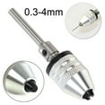 thumbnail image 1 of 0.3-3.4mm Dia Mini Drill Bit Chuck Adapter Converter, 1 of 8