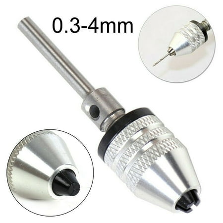 

GLFILL 0.3-3.4mm Dia Mini Drill Bit Chuck Adapter Converter