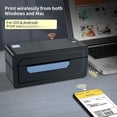 thumbnail image 2 of Thermal Shipping Label Printer - Wireless 4x6  Compatible With Android Windows & Widely For Shopify Etsy Usps(blue), 2 of 6