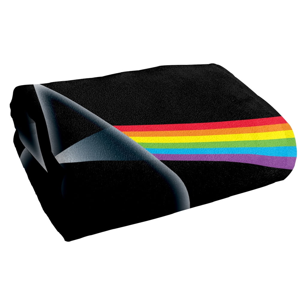 Pink Floyd Beach Towel, 30"x60", Dark Side of The Moon Beach Towel