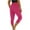 Hot Pink, variant on SNKSDGM Women's Plus Womens Sweatpants with Pockets Straight Leg Womens Summer Pants Petite Summer Women’S Solid Color Casual 3/4 Leggings for Daily Wear