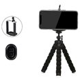 thumbnail image 1 of Phone Tripod, Flexible Mini Travel Tripod For Smartphone Sports Camera Mobile Phone 5.5 Inch Adjustable Holder With Mounted Bluetooth Remote Shutter, 1 of 5