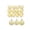 Yellow, variant on Christmas Balls - Christmas Tree Decoration Ornaments Shatterproof Hanging Balls for Birthday Halloween Holiday Wedding Decorations Set of 12pcs