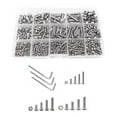 thumbnail image 3 of Kit 500PCS Pan Head Hex Socket Screws Stainless Steel Screw Nut Assortment Kit for Automobile Making, 3 of 8