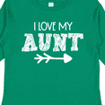 thumbnail image 4 of Inktastic I Love My Aunt with Arrow Boys or Girls Long Sleeve Toddler T-Shirt, 4 of 5