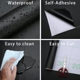 thumbnail image 2 of Peel and Stick Wallpaper, Matte Black Wallpaper Self-Adhesive and Removable Decorative Contact Paper for Cabinets,Countertops,Shelve Wall Paper, 2 of 7