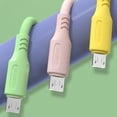 thumbnail image 2 of 1.8m 5A Magnetic Cord Micro USB Type-C Fast Charging Cable for Android Phone, 2 of 9