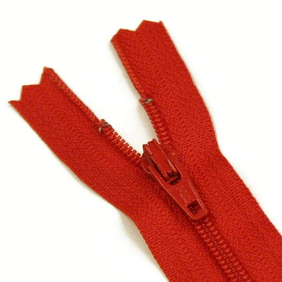 YKK Ziplon Separating Zipper 12" Parade Red