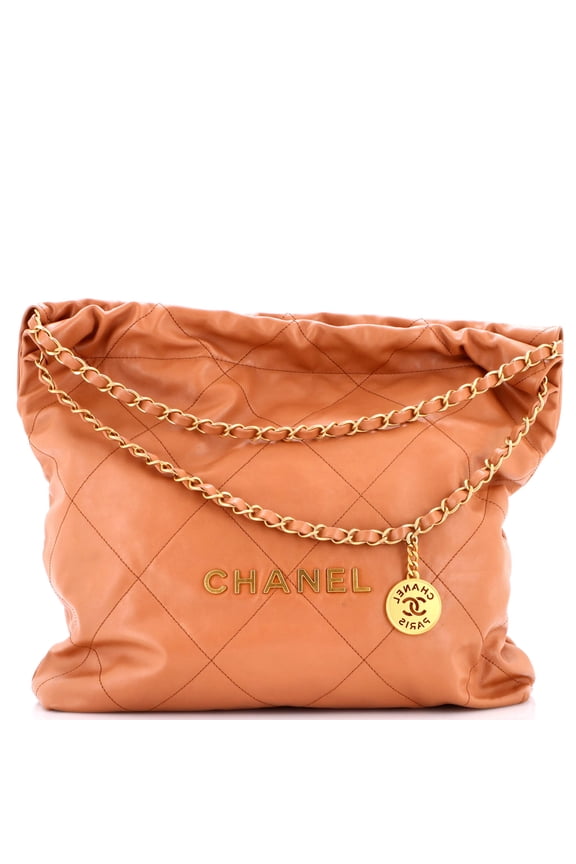Pre-Owned 22 Chain Hobo Quilted Calfskin Large By Rebag