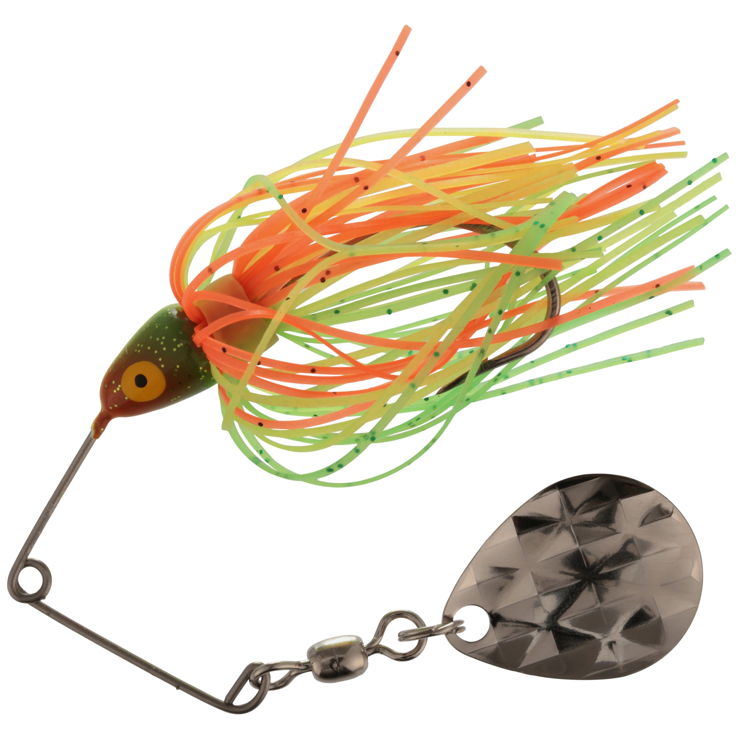Strike King Mini-King Spinnerbait Lure 1/8oz Fire Tiger