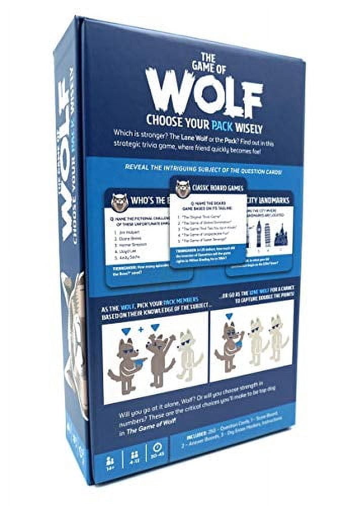 The Game of Wolf Board Game for Ages 14+, from Asmodee
