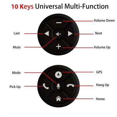 For Car After-market Stereo Radio Wireless Steering Wheel Controller Universal