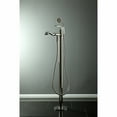 thumbnail image 2 of Kingston Brass KS7016RL Royale Freestanding Tub Faucet with Hand Shower, Polished Nickel, 2 of 7