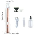 thumbnail image 4 of TIELUTT Pet Micro Precision Trimmer Function Pet Hair Trimmer with LED Light Low Noise Rechargeable Battery for Dogs Double Line with Swivel Dog Bike with Windbreak English Accessories Dog Pannier Rea, 4 of 8