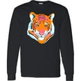 thumbnail image 3 of Inktastic Tiger Head Long Sleeve T-Shirt, 3 of 5