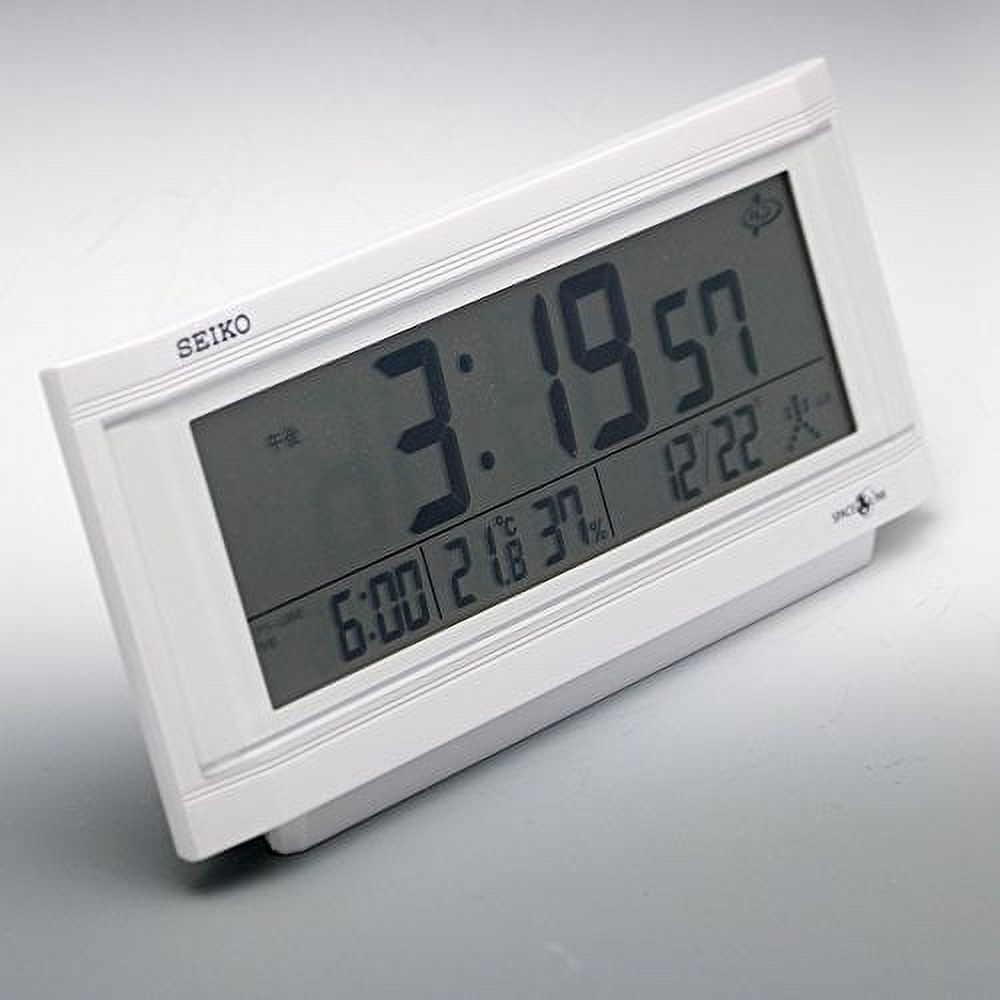 seiko digital table clock