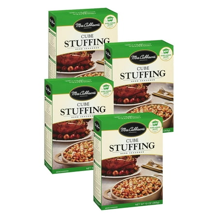 Herb Stuffing - (4 Pack) Mrs. Cubbison's Herb Seasoned Cube Stuffing, 10 oz