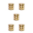 thumbnail image 1 of Guardoinrt 12pcs/set Christmas Balls Enought Quantity For Beautifully Decorated Tree gold 5Set, 1 of 6