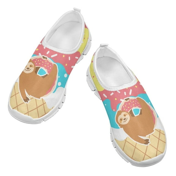 Psesaysky Children's Low-Cut Casual Shoes Loafers Comfortable Breathable Slip-on Sneakers Size 11-15