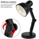 thumbnail image 5 of Muyoka Mini lámpara de mesa LED Luz de escritorio plegable Lámparas de lectura nocturna que funcionan con pilas con 3 baterías de repuesto Lámpara de lectura LED flexible Luz de libro para el cuidado Muyoka Hogar, 5 of 7
