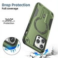 thumbnail image 6 of Phone Case Stealth Magnetic Holder Mobile Phone Case for IPhone15 with Lanyard Support Unlimited Charging Anti-drop Apple Protective Case, 6 of 10