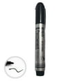 thumbnail image 3 of 1pc Plastic Single Headed Black Marker Pen Permanent Marker single head permanent Stationery Supplies, 3 of 4