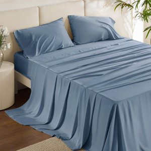 PureWoven 100% Rayon Derived from Bamboo King Size Sheets Set