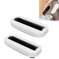 thumbnail image 3 of Multi-Functional Table Crumb Sweeper, Soft Bristles Debris Collector for Table, Mat, Bed Sheets, Sofas, Clothes Cleaning,2 x Handheld Crumb Sweeper,White, 3 of 6