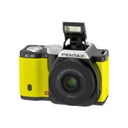 Pentax K-01 - Digital camera - mirrorless - 16.28 MP - APS-C - 1080p - body only - yellow