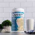 thumbnail image 4 of Quest Nutrition Vanilla Milkshake Protein Powder, 24g of Protein, 1g of Sugar, Low Carb, Gluten Free, 1.6 Pound, 23 servings, 4 of 5