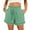 Mint Green, variant on Rezuofi 1 Pcs Womens Casual Shorts High Waisted 2025 Fashion Beach Cruise Shorts Cute Comfy Summer Shorts with 2 Pockets