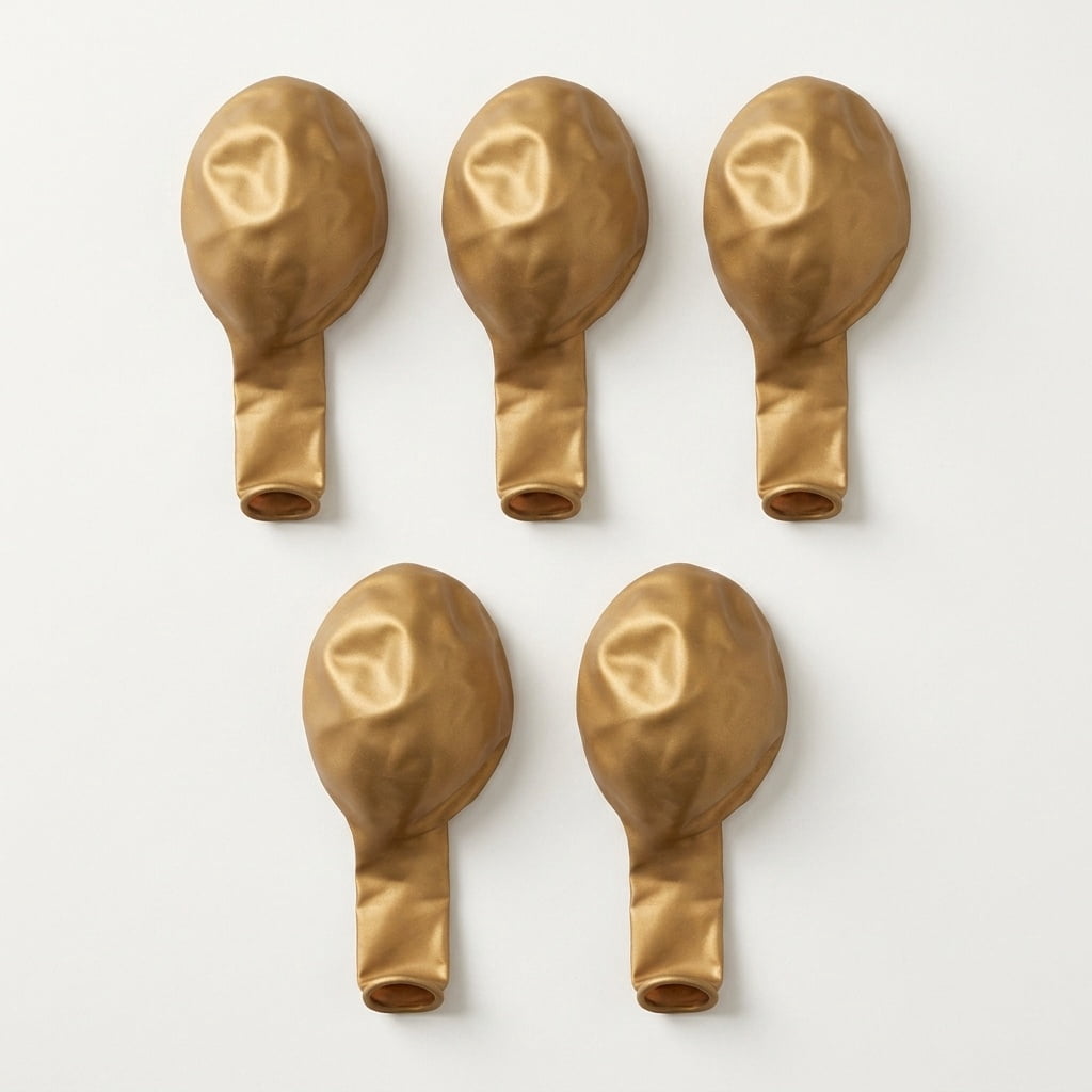 12" Gold Latex Balloons, 72 Pieces, by Way To Celebrate