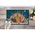 thumbnail image 2 of Santa Claus Loading the Sleigh Door Mat, 2 of 4
