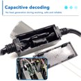 thumbnail image 4 of Decodificadores CANBUS LED CANBUS, 2 Piezas De Resistencia LED De Luz LED Pre -cableada Enchufe Y Reproduce DC 9 A 16V Para Modelos H13 Faro, 4 of 7