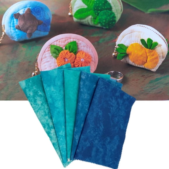Tela de Tinte de Corbata Macarena 5 Paquetes 18 Pulgadas Azul
