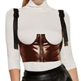 thumbnail image 1 of Pompotops Débardeur Sans Manches Uni pour Femme, Mode, Blouse Décontractée, Hauts, 1 of 7