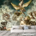 thumbnail image 3 of Idea4wall 6pcs Famous Art Painting Peel and Stick Wallpaper Removable Wall Murals Large Wall Stickers for Home Decoration, 100"x24", 3 of 5