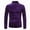 W142-Purple, variant on NOLDARES Mens Mock Turtleneck Long Sleeve Basic Pullover Ribbed Thermal T Shirts Lightweight,Slim Fit(W142-Purple)