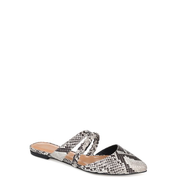 womens braided slides