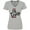 AC-Heather Grey, variant on Inktastic Las Vegas- Dice and Card Suites Women's V-Neck T-Shirt
