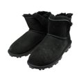 thumbnail image 2 of Kirkland Signature Black Ladies Shearling Sheepskin Women's Short Boot, 2 of 5