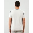 thumbnail image 6 of Demotime Men's Henley Shirts Short Sleeves Round Neck Casual Basic Shirt Summer Solid Color Lightweight Button T Shirts White M Tops, 6 of 6