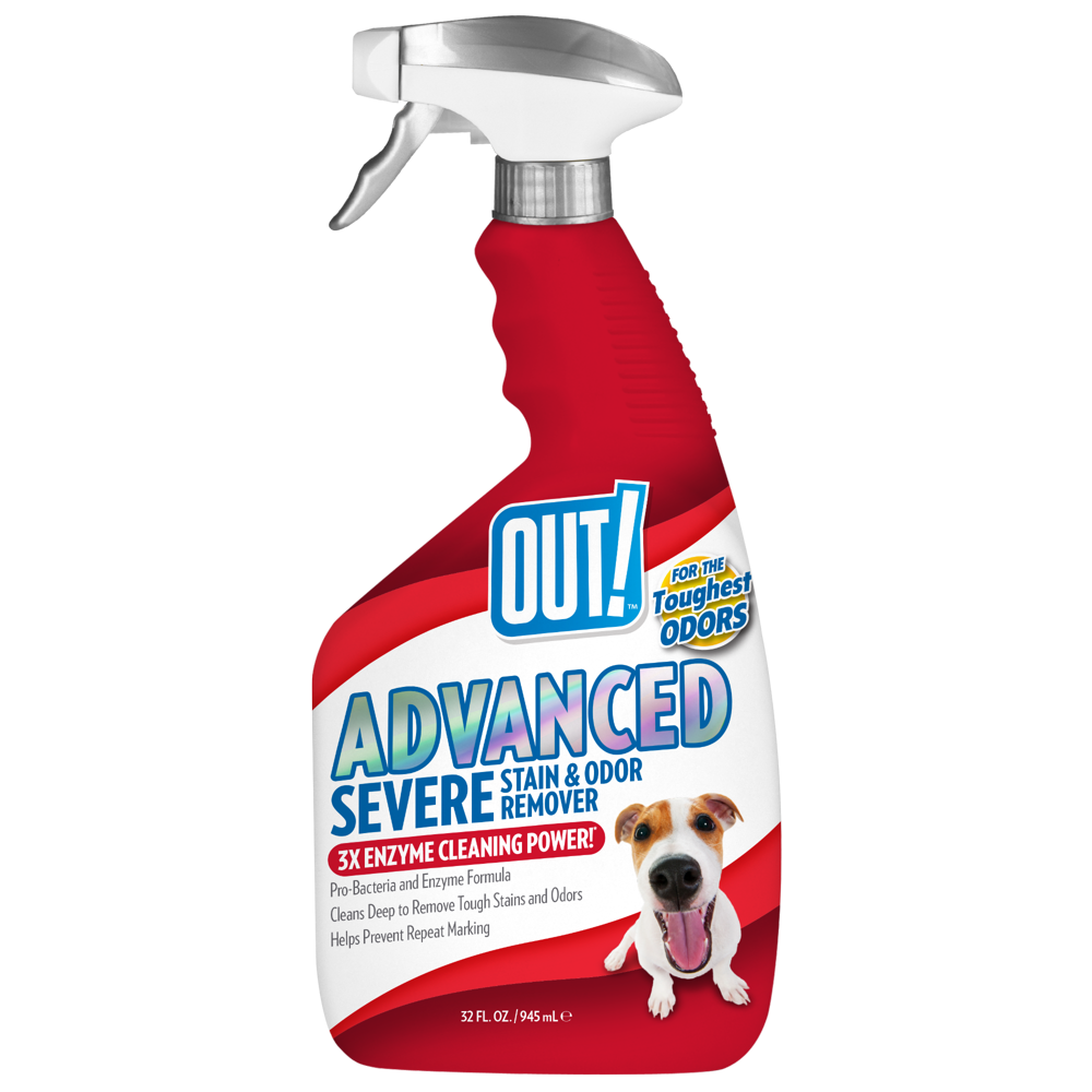 OUT! Advanced Stain and Odor Remover | Pet Stain and Odor Remover | 32 ...